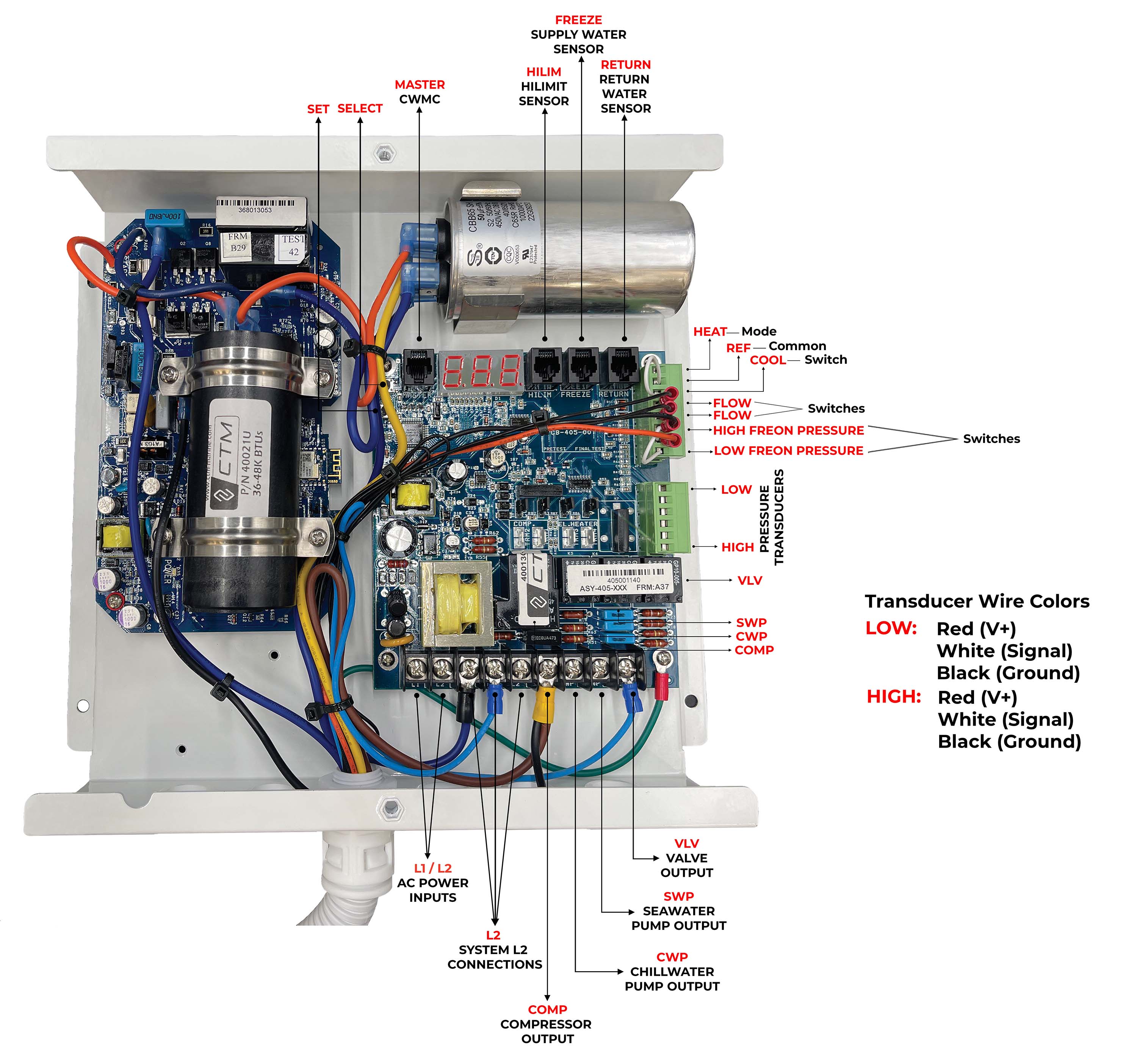 CTM CW48HS Marine Chiller System 48,000 BTU 230V 50/60HZ w/Soft